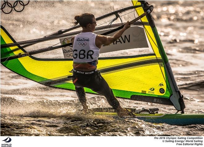 Bryony Shaw – Day 2 - Rio Olympics © Sailing Energy / World Sailing